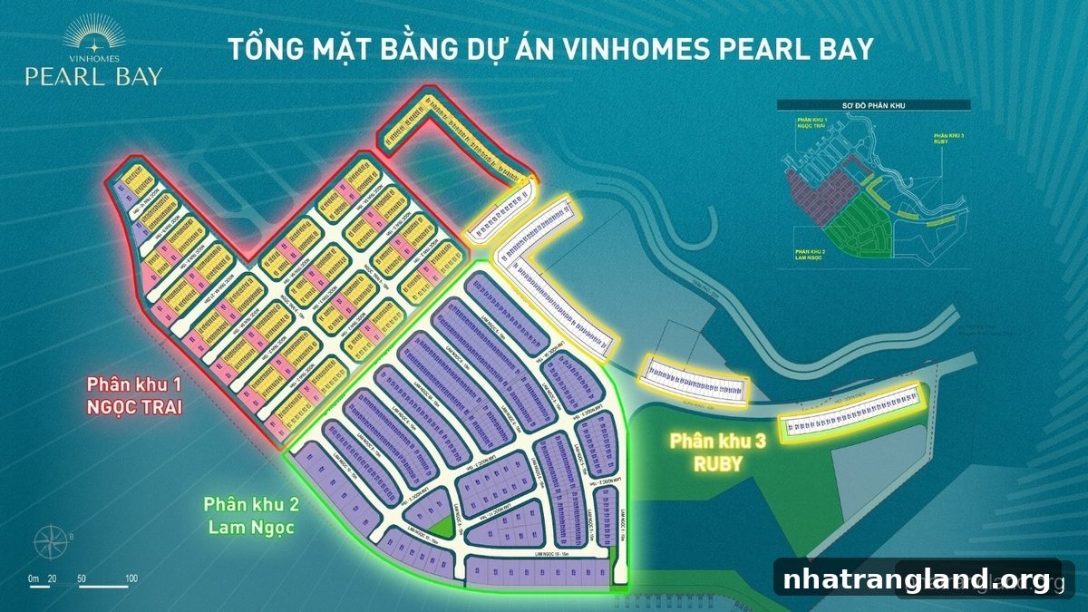 Mặt bằng Vinhomes Pearl Bay