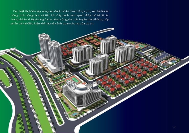 Phối cảnh tổng thể khu 10ha MHDI Cam Ranh Bãi Dài