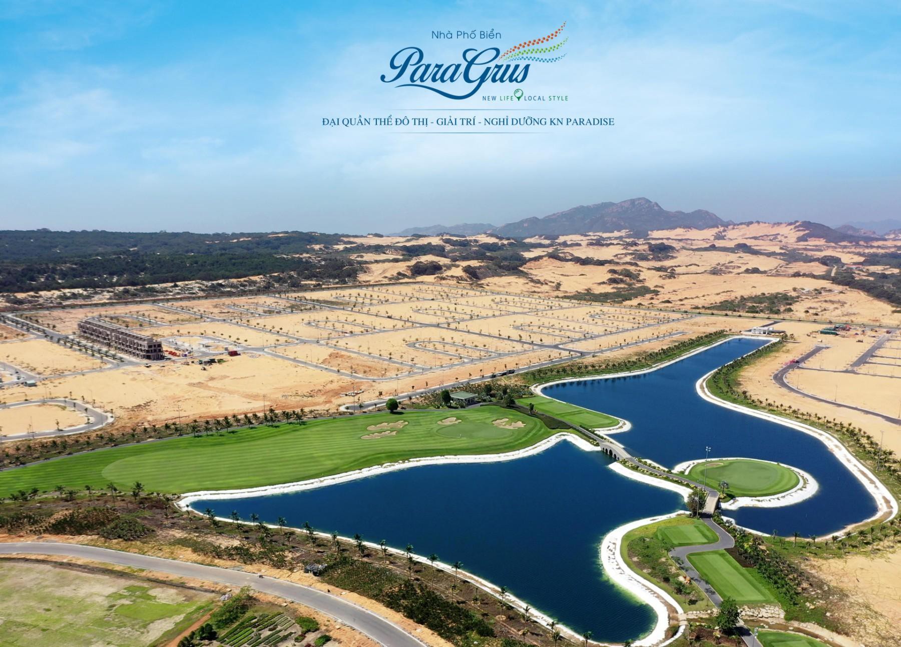 Chính Chủ Bán Lô Đất Dự Án KN Paradise Cam Ranh, Block 5A DT: 120m2, Giá từ 26tr/m2 - 30tr/m2 View Sân Golf, Biển - Hình 1